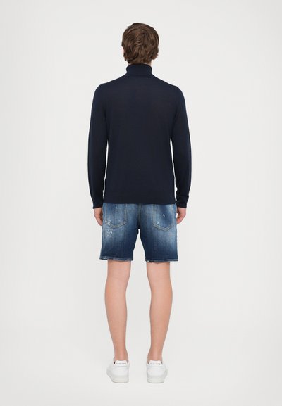 Dsquared2 TURTLE NECK - Pulover - navy blue