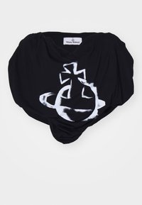 STENCIL HEART  - Print T-shirt - black