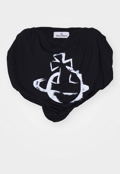 Vivienne Westwood STENCIL HEART  - T-shirt estampada - black