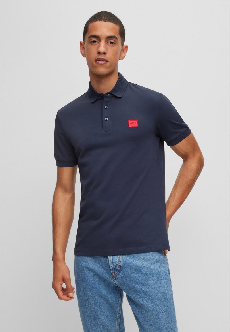 HUGO DERESO - Polo shirt - dark blue