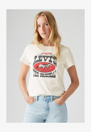 T-Shirt Donna Stravagante Con Stampa Full Color 'Religione Angelo' - Design Ticila Ice Blue, Cotone E Poliestere