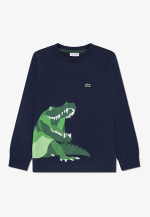 Lacoste TEAM TEE - T-shirt imprimé - marine