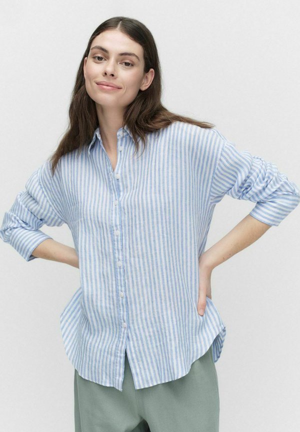 CAMERA LINEN - Hemdbluse