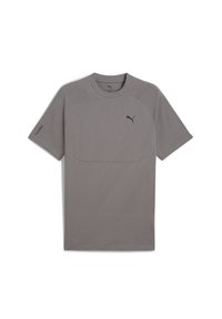 TECH TEE - Jednoduché tričko - cast iron