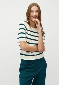 mbyM CARLA - T-shirt print - mediterra sugar stripe