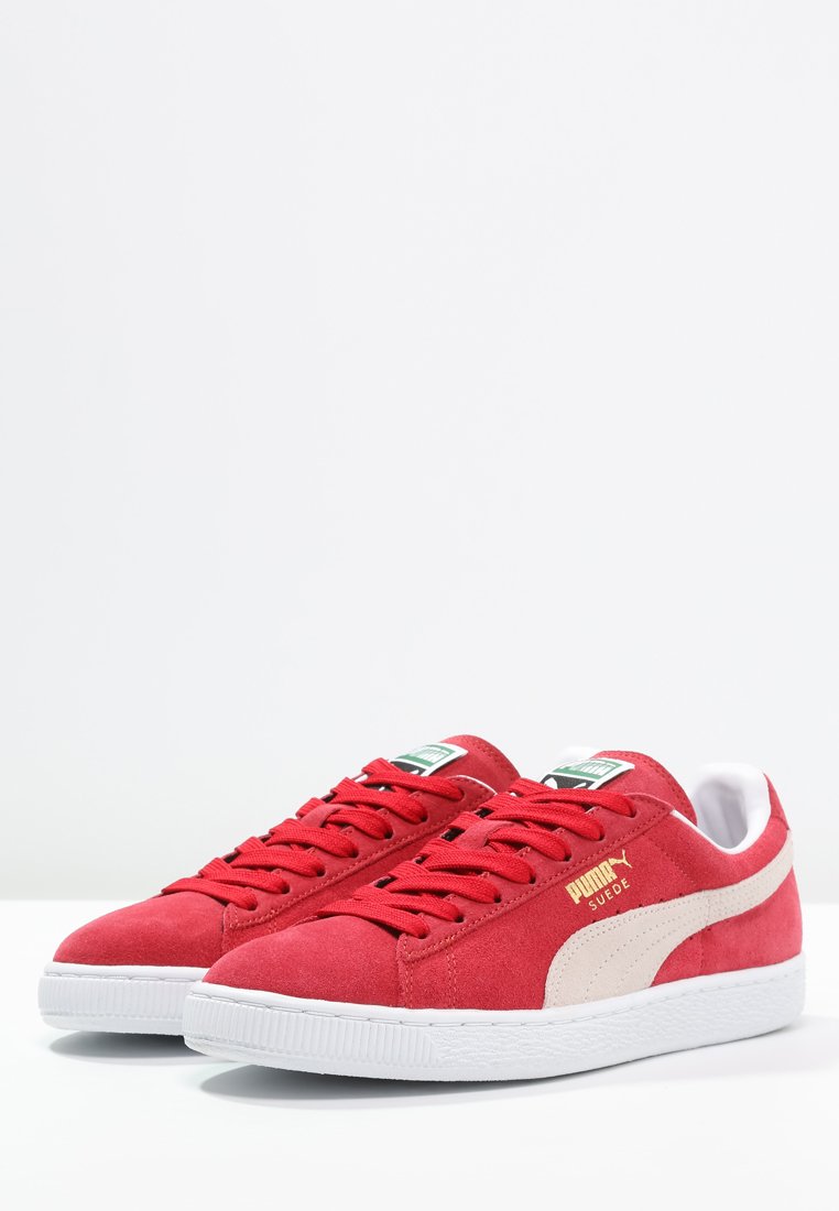 puma suede red