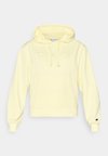 ICONS TONAL HOODIE SWEATSHIRT WITH BIG LOGO - Hoodie - yellow