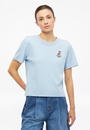 s.Oliver, T-SHIRT - T-Shirt print - hellblau