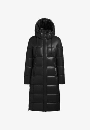 khujo STEPPMANTEL SHANE2-YM - Vinterkåpe / -frakk - black