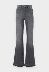 NMSHERRY  - Bootcut jeans - dark grey denim