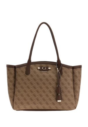 Guess, LINDSEY TRAGETASCHE - Bolso de mano - mehrfarbig braun