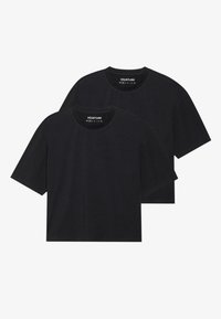 2 PACK UNISEX - Paprasti marškinėliai - true black