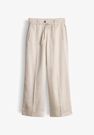 OPUS MID RISE RELAXED - Pantalon classique - natural glaze