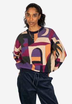 Iriedaily, IRIEDAILY STRICKPULLOVER RUDY 2.0 - Jumper - night sky