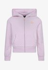 STAR POINTELLE FULL ZIP HOODIE - Majica s kapuljačom i patentnim zatvaračem - summit pink