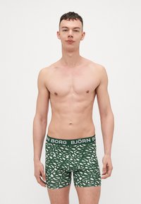 Björn Borg - 5 PACK - Trunks - green/black/bordeaux Thumbnail Image 1