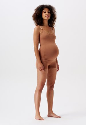 NOPPIES MATERNITY ESSENTIALS SEAMLESS SHORTS LAI SENSIL® BREEZE - Perilo za oblikovanje postave - hazel