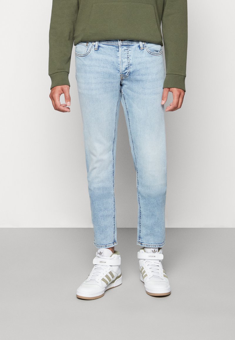 Jack & Jones JJIGLENN JJORIGINAL Jeans slim fit blue denim/lyseblå