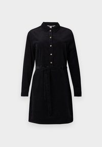 ONLNESSA CORD DRESS - Košilové šaty - black