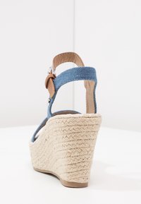 TOM TAILOR DENIM Sandalias con plataforma - blue denim