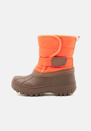 PACSON - Vinterstøvler - vibrant orange
