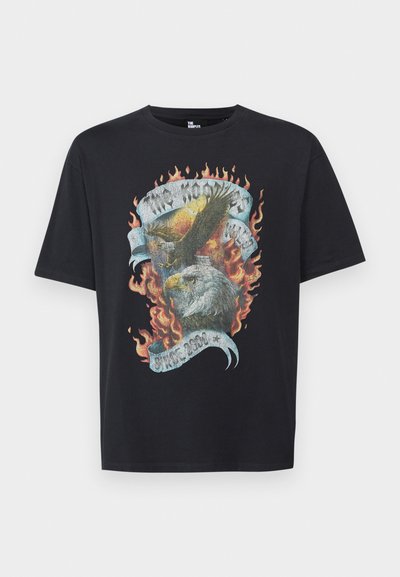 The Kooples Camiseta estampada - black washed