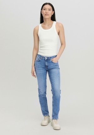 hessnatur, HESSNATUR - Jeans Tapered Fit - medium blue