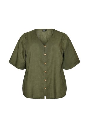 Zizzi, Bluse - grün