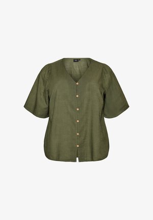 Zizzi, Bluse - grün