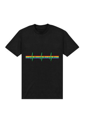 Henry Tiger, PINK FLOYD PRISM HEARTBEAT - T-shirts print - black