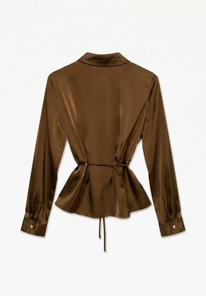 Vero Moda, SHIRT VMRIVER SHIRT - Chemisier - chocolate torte