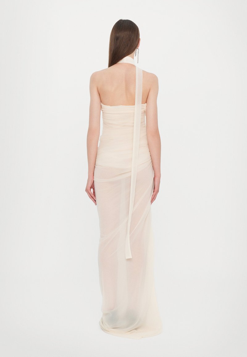 Ludovic de Saint Sernin HALTER DRESS - Robe de cocktail - white
