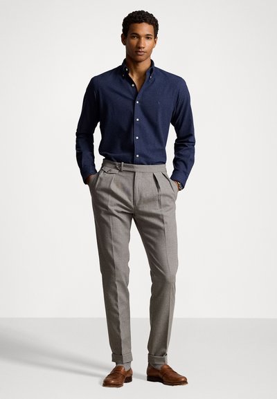 Polo Ralph Lauren CUSTOM FIT PERFORMANCE TWILL SHIRT - Srajca - navy heather