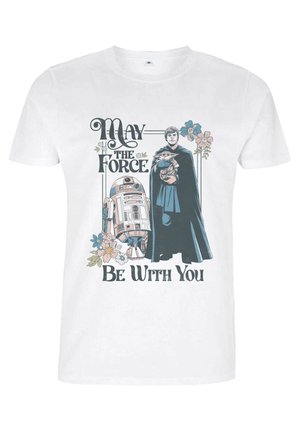 STAR WARS THE MANDALORIAN MTFBWY - T-Shirt print - white