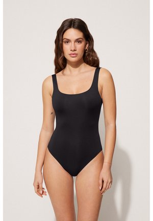 Tezenis Jednodílné plavky - schwarz black
