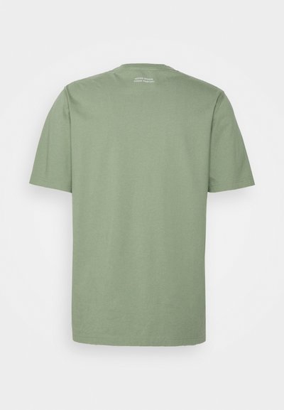 WOOD WOOD SAMI SMILE - T-shirt estampada - light green