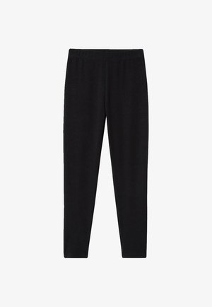 Vertbaudet, VERTBAUDET LEGGINGS MÄDCHEN, DEHNBUND BASIC - Leggings - Hosen - schwarz
