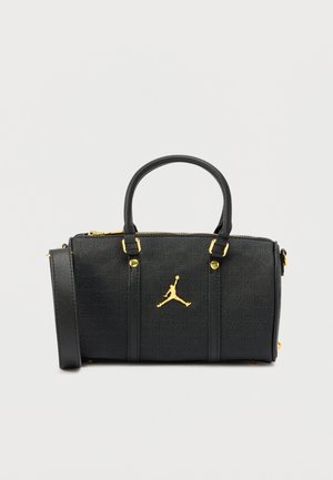 JAM MONOGRAM MINI DUFFLE - Geantă de mână - black/gold-coloured