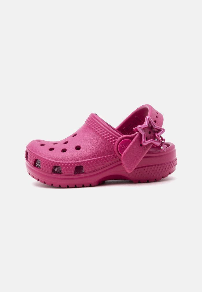 Crocs CLASSIC STAR BUCKLE UNISEX - Pantuflas - royal pink