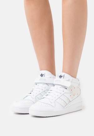 FORUM MID - Sneakers alte - footwear white/core black