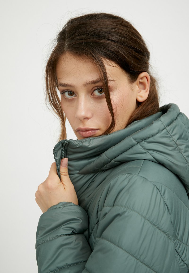 Damen Leichte Jacken | Finn Flare Übergangsjacke dark green/dunkelgrün - PQ24597 Damen Leichte Jacken | Finn Flare Übergangsjacke dark green/dunkelgrün - PQ24597
