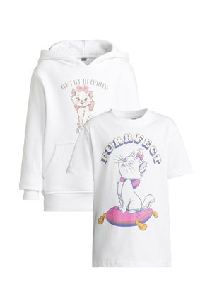 2 PACK - ARISTOCATS - Hoodie - white white