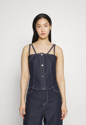 Elleme BUSTIER - Débardeur - navy