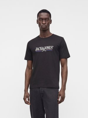 Jack & Jones, JORFREDERIKSBERG GRAPHIC BOX TEE - T-shirt con stampa - black