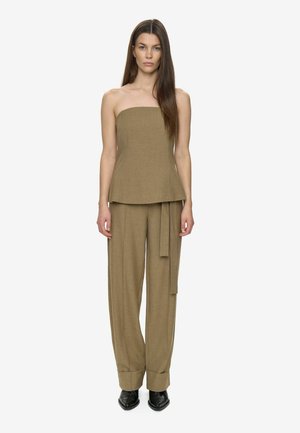 SANNE - Bluza - m greige melange