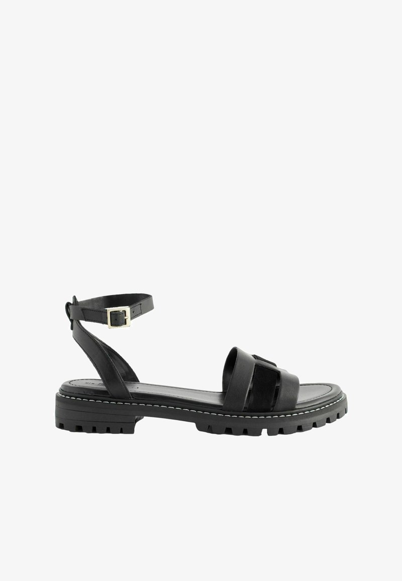 Next FOREVER COMFORT - Sandalen met plateauzool - black