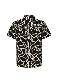 Sublevel KURZARM ALLOVER BEDRUCKT - Hemd - black