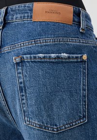 7 for all mankind JAYNE TAPERED SANTA CRUZ - Laisvo kirpimo džinsai - mid blue