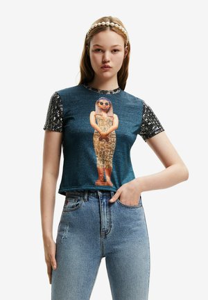 T-Shirt print - blue