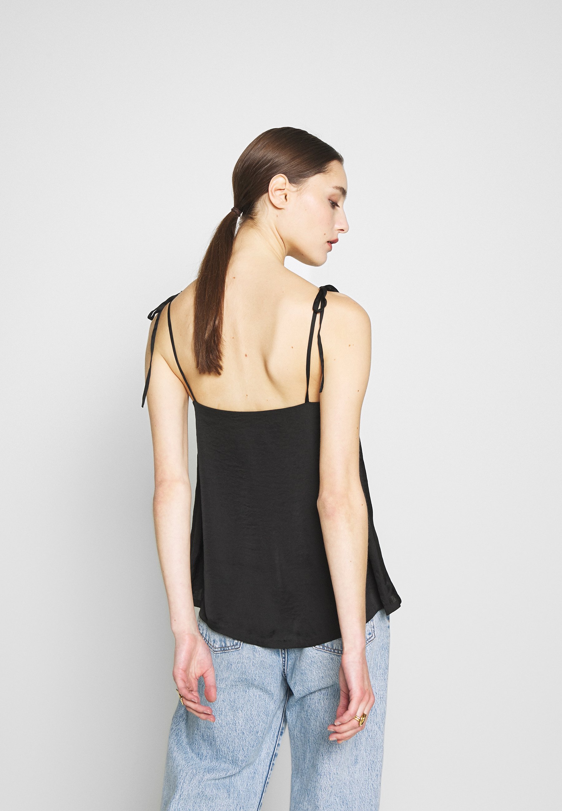 MANÉ NOCTIS Topper washed blackgold Zalando.no MANÉ NOCTIS DRESS - Cocktailkjole - washed black/gold